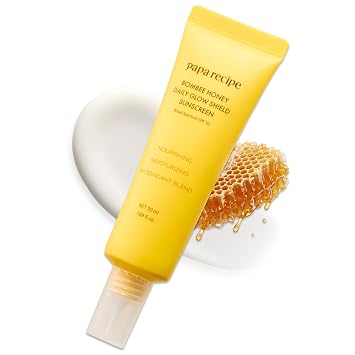 Papa Recipe Bombee Honey Daily Glow Shield - Protector solar facial coreano