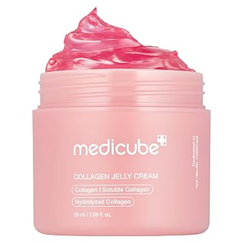 medicube Crema de gelatina de colágeno, crema hidratante para piel