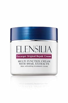 Coreano cosméticos elensilia Escargot Original Reparación Crema con Extracto de Caracol 1.76 oz
