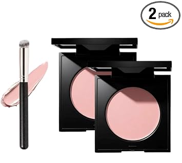 Luminance Under Eye Brightener, Under Eye Brightener, Dark Circle Concealer, Fundación impermeable hidratante (PINK-2PCS) - (7-14 días de entrega)