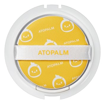 ATOPALM | Tok Tok Facial Sun Pact Recambio | Cojín solar SPF43 PA+++ | Protector solar coreano | Para piel seca y sensible | Protector solar al aire libre compacto | Cojín hidratante SPF mineral |