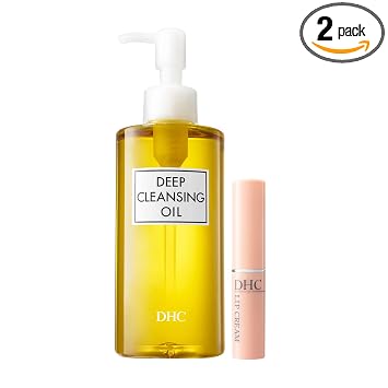 DHC Juego de aceite limpiador profundo y crema para labios, J-Beauty