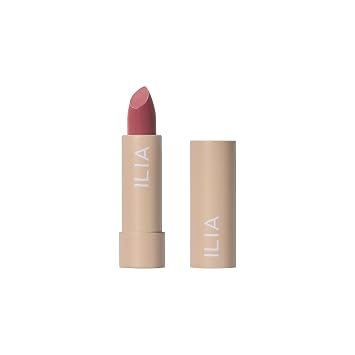 ILIA - Lápiz labial de bloque de color | No tóxico, vegano, libre de crueldad, hidratante + de larga duración, color sin despeinarse con cobertura completa (Rosette (Rosa suave con matices fríos