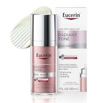 Eucerin Radiant Tone - Suero dual corrector de manchas oscuras, suero de