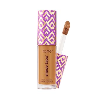 tarte shape tape corrector – Cobertura completa, acabado mate para debajo de los ojos, ojeras, líneas finas, enrojecimiento y decoloración, larga duración, dermatológicamente probado, vegano, sin