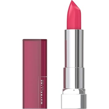 Maybelline Color Sensational Lápiz labial, maquillaje de labios, acabado cremoso, lápiz labial hidratante, Pink & Proper, Coral Pink, 1 unidad