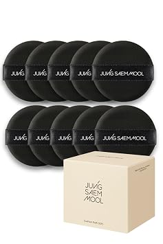 Cushion Foundation Puff (Round, 10pcs)