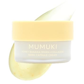 Honey Banana BDRN Capsule Cream | Hidratante reafirmante y voluminoso para hidratación y piel brillante con plantas PDRN, colágeno y ceramida | Cuidado de la piel coreano, 1.69 onzas líquidas