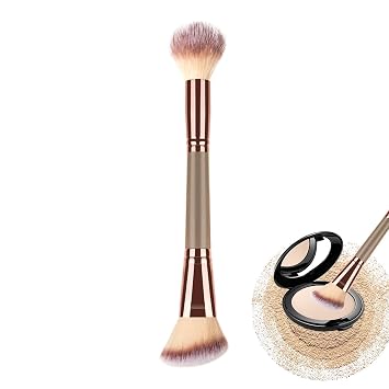 Double Ended Makeup Brush Dense Multitasking