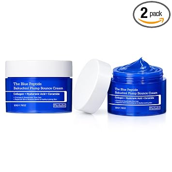 Crema facial de Bakuchiol con péptido de cobre azul, crema hidratante de