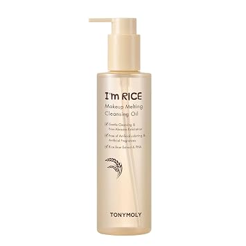 TONYMOLY Limpiador de aceite de arroz I'm - Removedor de maquillaje PHA