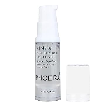 Base de maquillaje profesional, base de maquillaje mate de larga duración, hidratante, suavizante, aislada, sin aceite, base de maquillaje mate (0.20 onzas líquidas (paquete de 1))