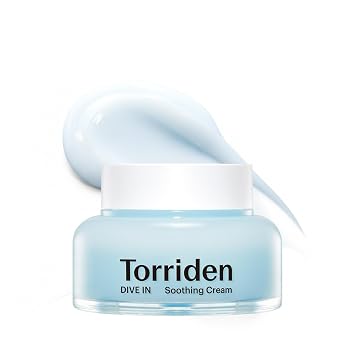 Torriden DIVE IN Crema Calmante de Ácido Hialurónico 100ml (3.38 fl. oz) | Hidratante Facial Revitalizante para Piel Sensible y Seca | Ácido Hialurónico, Pantenol, Alantoína