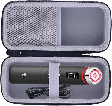 Estuche rígido de transporte compatible con Medicube Age-R Booster Pro, Mini Booster Pro