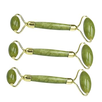 3pcs Jade Facial Roller for Skin Care and Travel Use