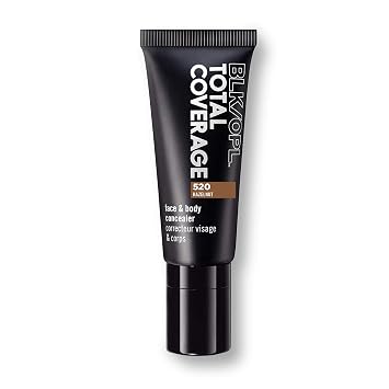 BLK/OPL - Corrector facial y corporal, cobertura máxima durante todo el día con acabado mate, corrector hidratante para imperfecciones, cicatrices, manchas oscuras e imperfecciones, maquillaje resistente a las manchas sin talco (Hazelnut)