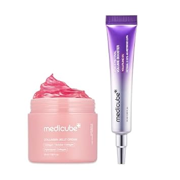 medicube Dúo reafirmante de colágeno retiniano. Crema de gelatina de