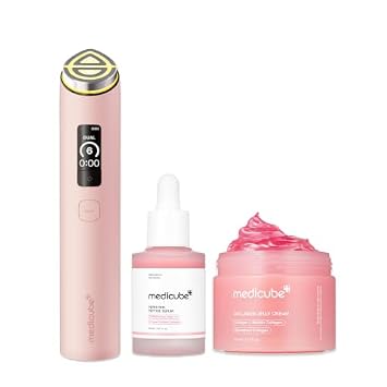 medicube Ultimate Glow Set, Booster Pro X2, suero PDRN y crema de gelatina