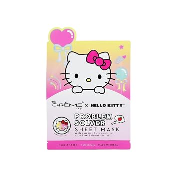 The Crème Shop x Hello Kitty Hydrating Korean Sheet Mask (BHA + AHA)
