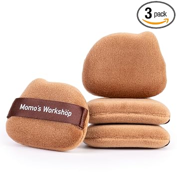 Momo's Workshop 3 piezas de terciopelo con punta de 85° de doble cara para ajuste y resaltado