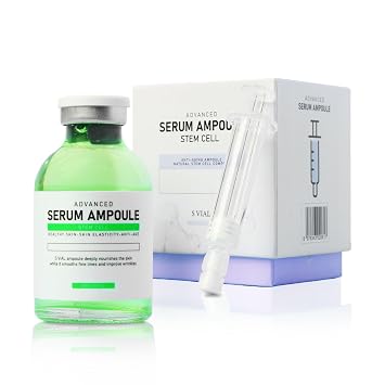 Korean Skincare - Ampolla de suero de microagujas para el cuidado de la piel, 1.18 onzas líquidas, suero facial Smooth Glide para bolígrafo con microagujas, fórmula ligera e hidratante para