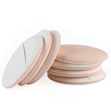 1 juego de 7 piezas de cojín de aire multifuncional, esponja de huevo para maquillaje en seco y húmedo, reutilizable, base de crema BB crema, almohadilla de silicona líquida, esponja de polvo suelto
