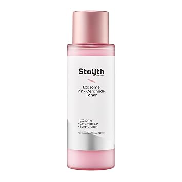 Tónico de ceramida rosa exosoma – Tóner lechoso coreano con ceramida, exosoma y beta-glucano – Tónico facial hidratante para pieles secas y sensibles