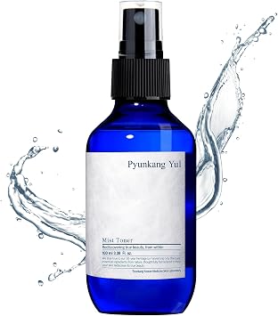 [PYUNKANG YUL] Tóner de niebla 3.4 onzas liquidas – Proporciona humedad calmante, refrescante, revitalizante para la piel, sin fragancia, sin alcohol, sin parabenos para tipos de piel grasos, propensos al acné e irritados.