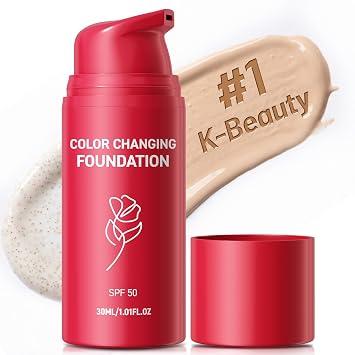 Smoochie Color Changing Foundation: base coreana para pieles maduras