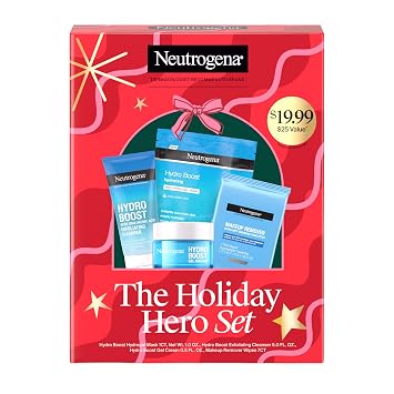 Neutrogena Set de regalo para el cuidado de la piel Holiday Hero, 4