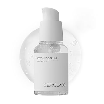 Suero calmante, suero facial calmante e hidratante para pieles sensibles, suero coreano ligero para el cuidado de la piel, belleza limpia, vegano