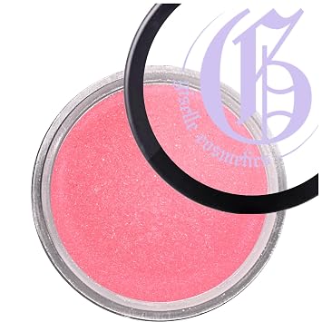 Giselle Doll - Paleta de rubor, maquillaje facial, maquillaje, polvo suelto, rubor mate, rubor mineral, melocotón, rosa, rubor rojo, tamaño de viaje, polvo sin talco, polvo mineral