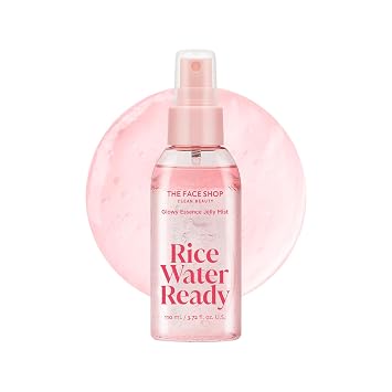 The Face Shop Rice Water Ready Glowy Essence Jelly Mist, 3.72 onzas