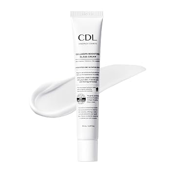 CANDORLOV CDL Crema de vidrio potenciadora de colágeno – Glass Skin 72 HR Hidratante con PDRN y ácido hialurónico, reafirmante y elasticidad instantánea que mejora el cuidado de la piel coreano para todo tipo de piel, 1.69 onzas líquidas