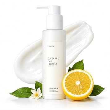 SIORIS Leche limpiadora y removedor de maquillaje, lavado facial coreano