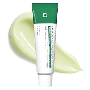 TOSOWOONG Exosome CICA Crema Facial - Hidratante diario calmante para brotes y piel irritada, acción rápida, ligera para el cuidado de la piel coreana para pieles con enrojecimiento y propensas a