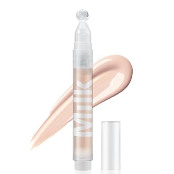 Lápiz corrector líquido de contorno, cobertura completa para ojeras, corrector facial multiusos, maquillaje natural ligero e impermeable