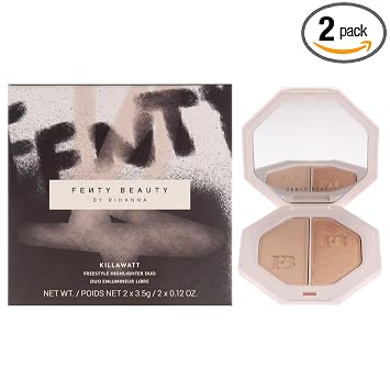 Killawatt Freestyle Resaltador Duo – Mean Money-Hustla Baby por Fenty Beauty para mujer – 2 x 0.11 oz Highligter