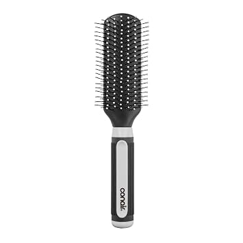Conair Salon Results Cepillo desenredante para cabello - Para hombres y mujeres, todo tipo de cabello con cerdas de nylon
