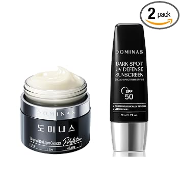 DOMINAS Corrector de manchas oscuras crema y corrección de tono protector