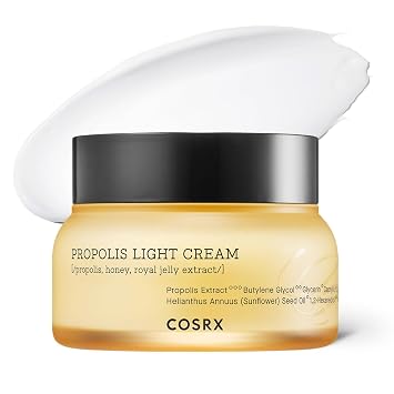 COSRX Crema ligera de miel de propóleos 64%, brillo dorado instantáneo