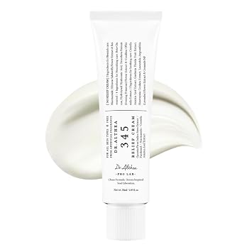 Dr.Althea Crema de Alivio 345, Hidratante Facial Diario, Cuidado de Alivio de Imperfecciones, Recuperación Calmante y Humedad, Cuidado de la Piel Vegano Coreano para Todo Tipo de Piel, 1.69 Fl Oz