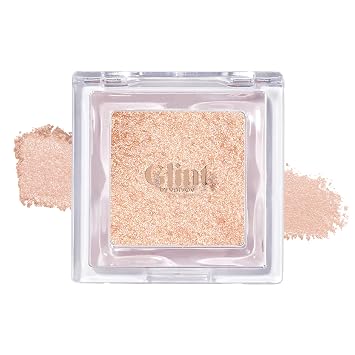 Resaltador Glint Dewy (luna húmeda, 0.08 onzas), brillo luminoso, infundido con micropearls, iluminador brillante. Pigmento rico y tacto sedoso, maquillaje coreano.