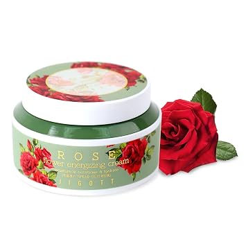 Jigott - Crema Energizante Flor Rosa 3.38 FL OZ/ 3.4 fl oz, K-Beauty Korean Skincare