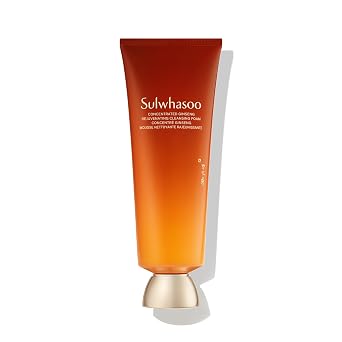 Sulwhasoo Espuma limpiadora concentrada de ginseng | Limpiador facial coreano hidratante | Elimina el maquillaje, la suciedad y el aceite | Lavado facial diario suave para pieles secas, normales y sensibles