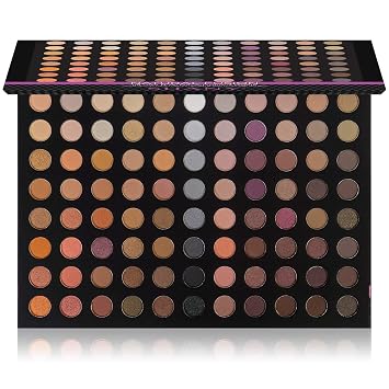 SHANY Natural Fusion Paleta de maquillaje de sombra de ojos – 88 colores altamente pigmentados mezclables color natural mate paleta de sombra de ojos – nude