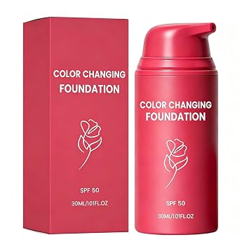 Korean Color Changing Auto Adjusting Tone Foundation for Mature Skin