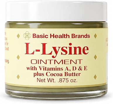 Basic Brands - Bálsamo labial de lisina, 0.875 onzas