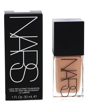 NARS Base de maquillaje Light Reflecting - Base híbrida avanzada de maquillaje-cuidado de la piel - 30ml (Vallauris - Media 1.5)