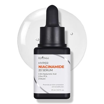 ISNTREE Suero Hyper Niacinamide 20 de 0.7 fl oz | 10 x ácido hialurónico | Ayuda a minimizar los poros | Unifica el tono de la piel | Cuidado de la piel coreano